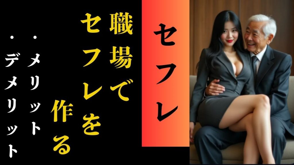 職場でセフレを作るメリットとデメリットとは