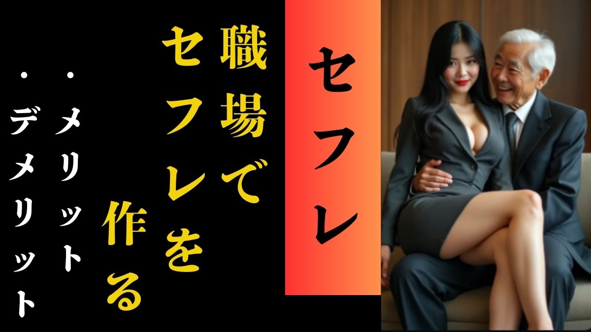 職場でセフレを作るメリットとデメリットとは